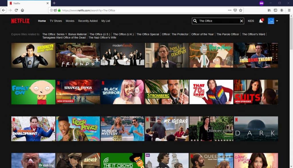 Suche nach The Office in Deutschem Netflix