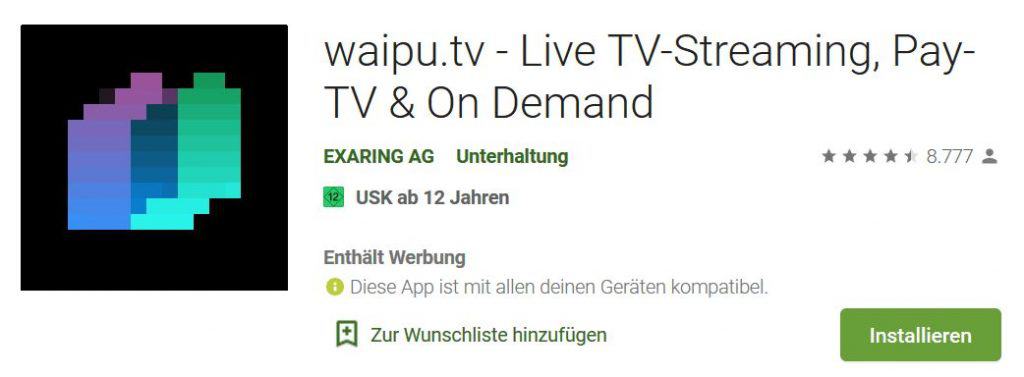 waipu.tv App