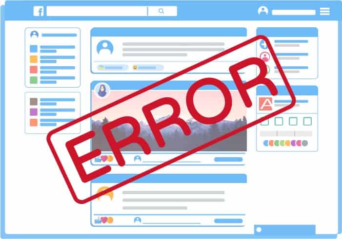 Facebook in China Error