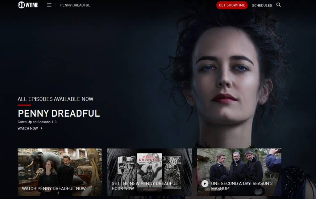 penny dreadful showtime