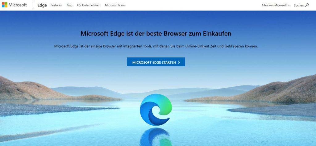 Edge Browser Website