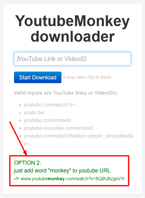 outubemonkey downloader