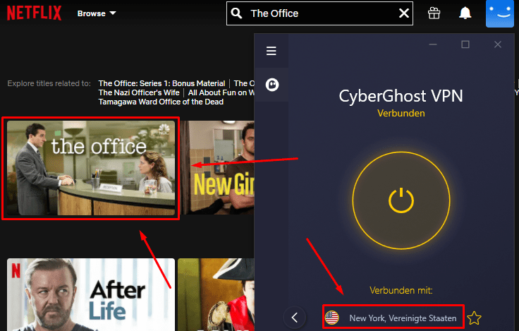 cyberghost Streaming