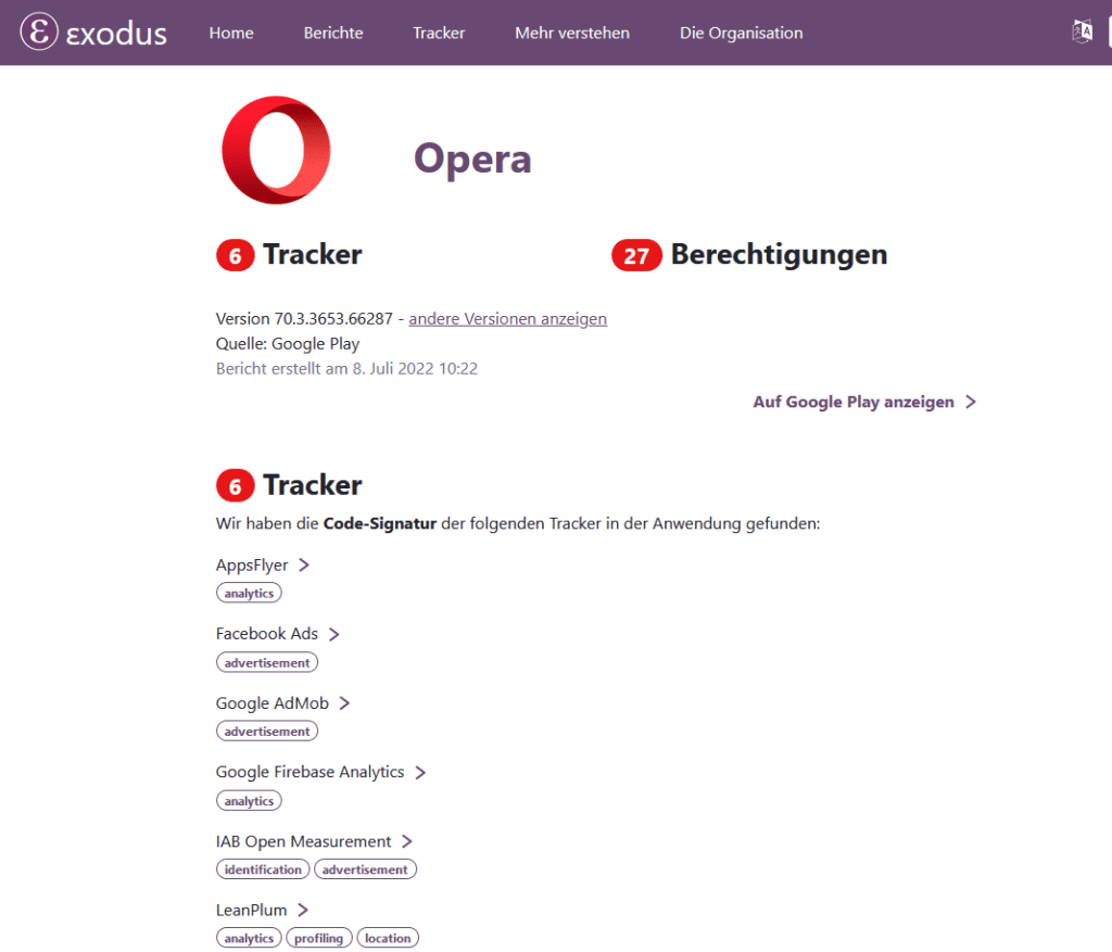 opera vpn tracker