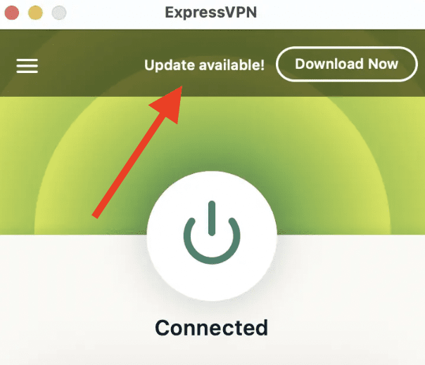 expressvpn update available