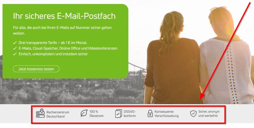 mailbox.org vorteile