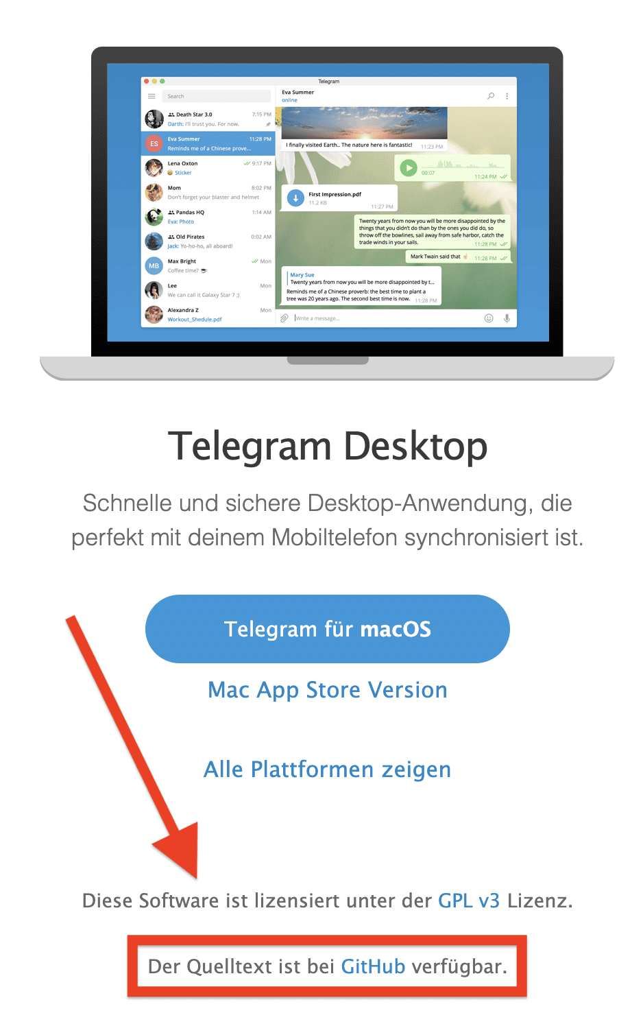 telegram open source